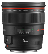 Hanwha Vision SLA-C-E24 Canon EF 24mm f/1.4L II USM