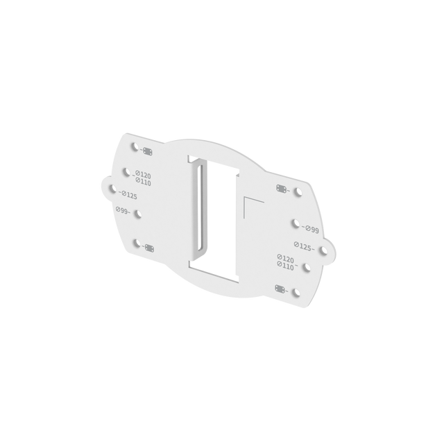 Hanwha Vision SBD-110GP Gangbox Plate